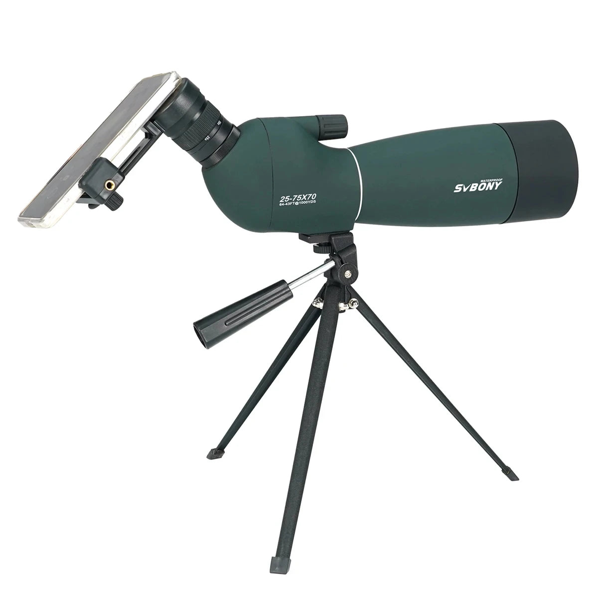 SVBONY SV28/SV28PLUS 25-75x70 Spotting Scopes With Tripod,Waterproof,Range Shooting Scope, For Target Shooting,Bird Watching - Image 3