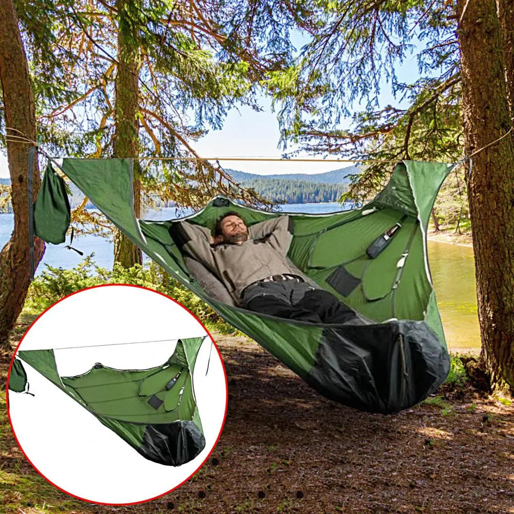 Sturdy Multi-Person Camping Hammock - Large Capacity & Convenient - Image 6