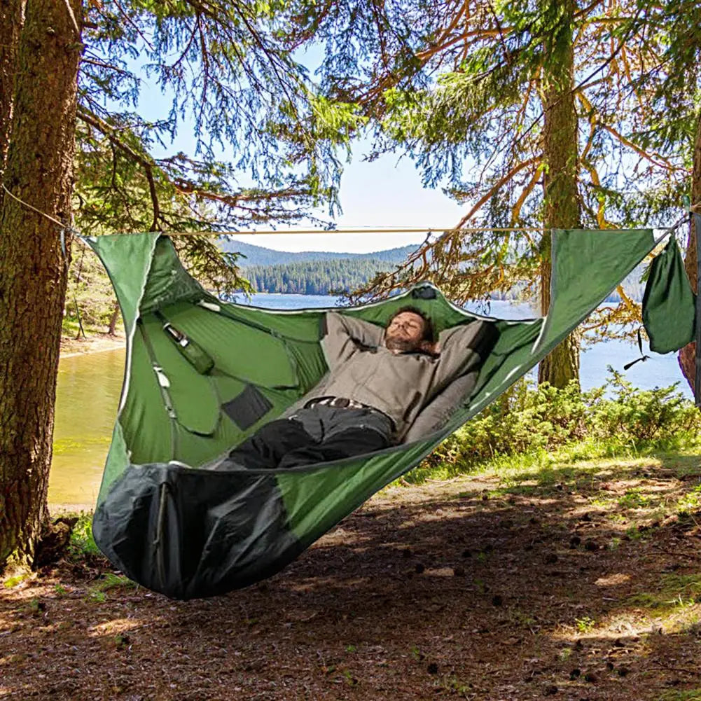 Sturdy Multi-Person Camping Hammock - Large Capacity & Convenient - Image 8